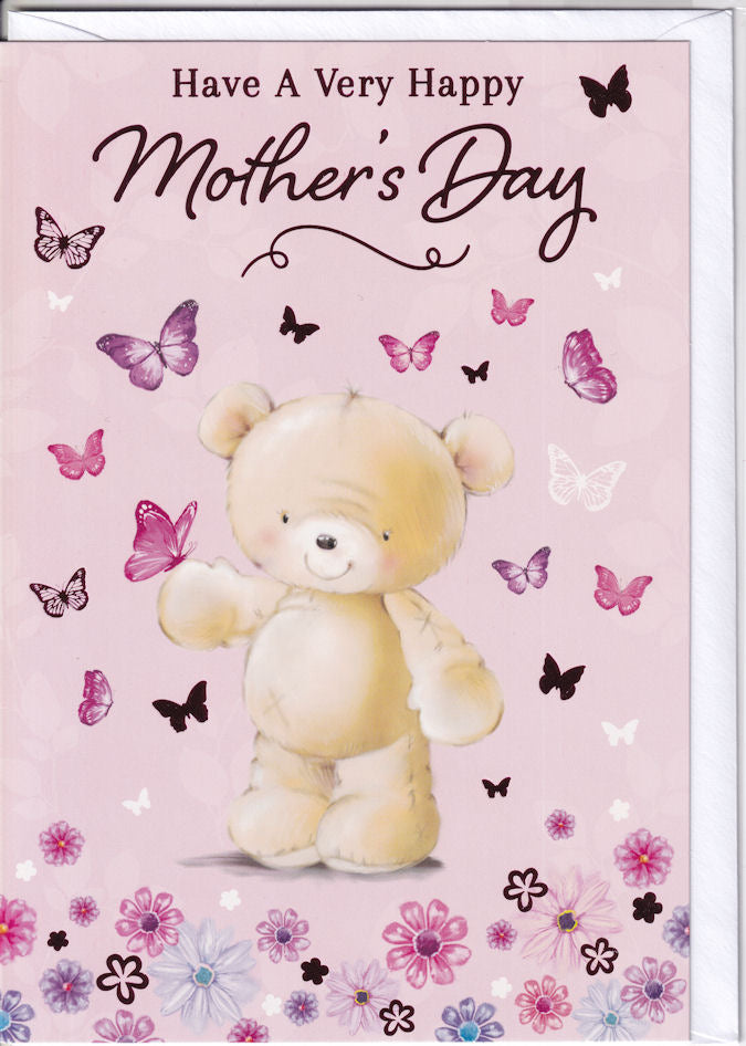 Happy mothers deals day teddy bear