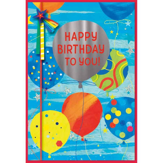 Boy Happy Birthday To You! Card - Simon Elvin