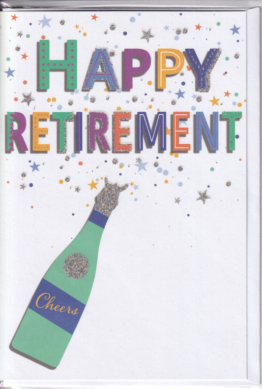 Happy Retirement Card - Simon Elvin