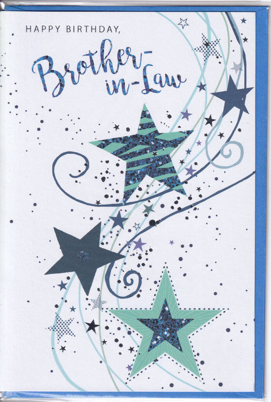 Brother-In-Law Happy Birthday Card - Simon Elvin