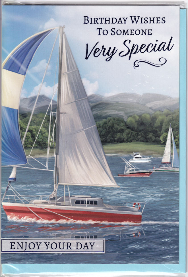 Sailing Birthday Wishes To Someone Very Special Birthday Card