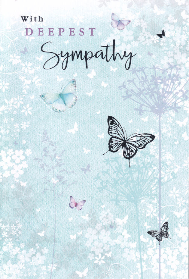 With Deepest Sympathy Card - Nigel Quiney – All Greeting Cards