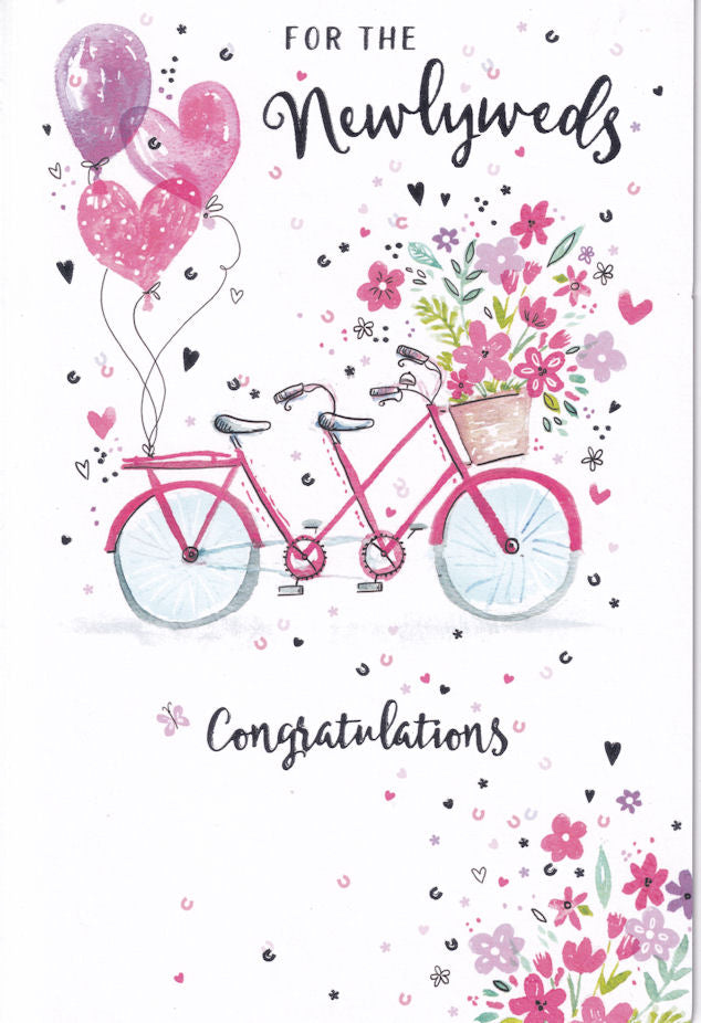 For The Newlyweds Congratulations Card - Nigel Quiney – All Greeting Cards