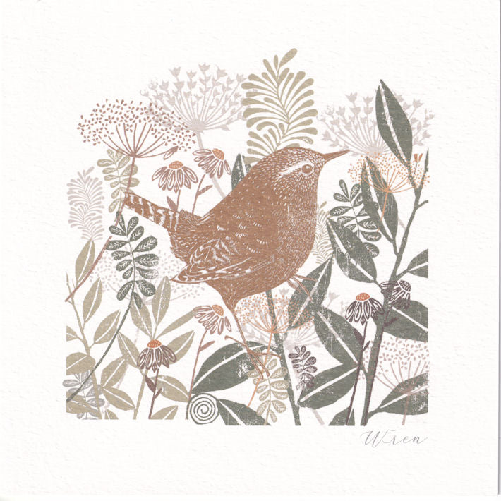 Wren Bird Greeting Card - Nigel Quiney – All Greeting Cards