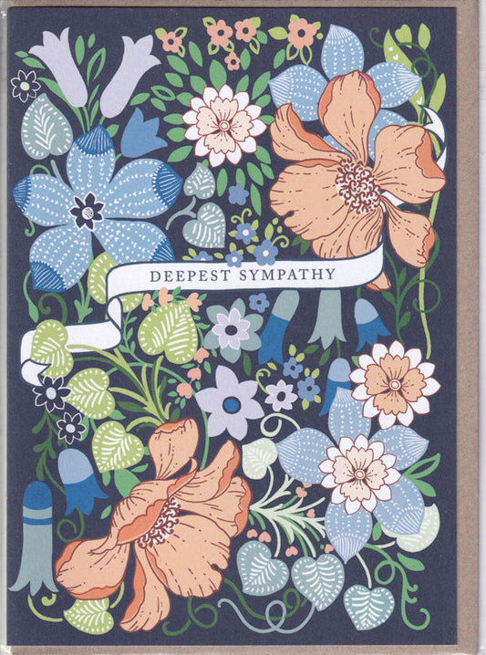Deepest Sympathy Card - Earlybird Designs